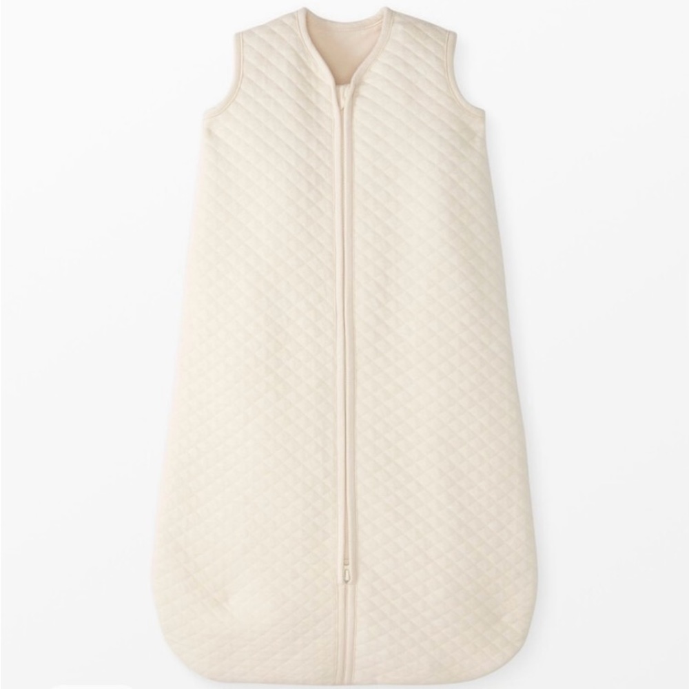Hanna Andersson Cream Quilted Sleep Sack
